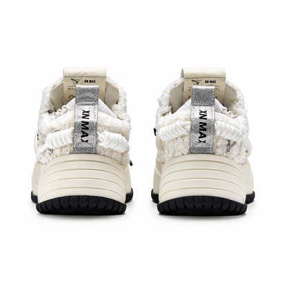 ONMAX Camellia Canvas Platform Sneakers - Camellia Yardang - View 3
