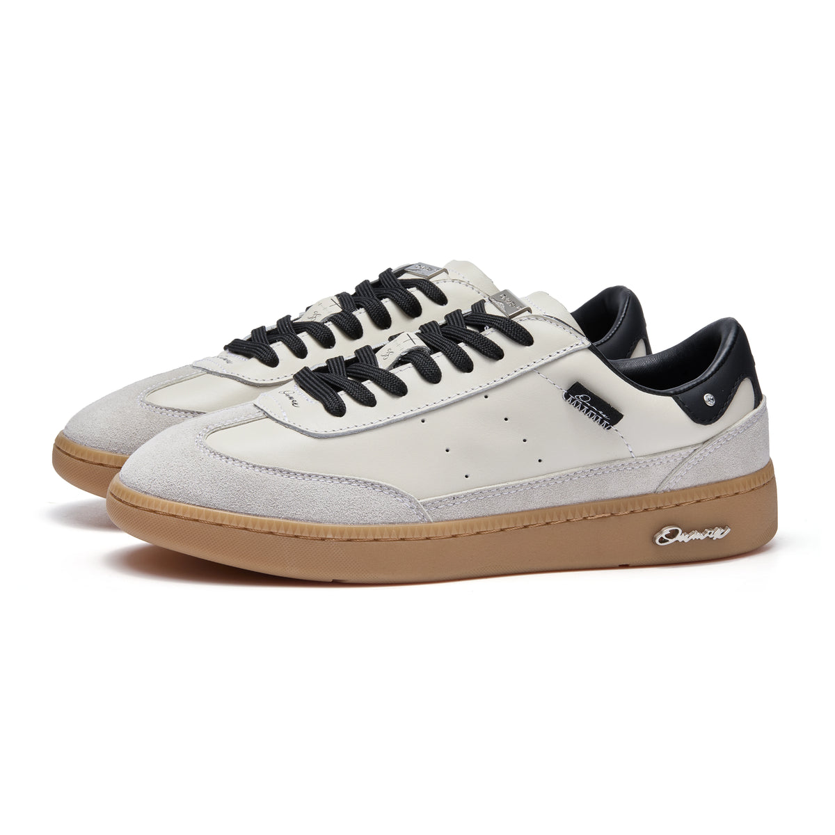 ONMAX Simple T-Toe Sneakers - Minimalist White - View 1