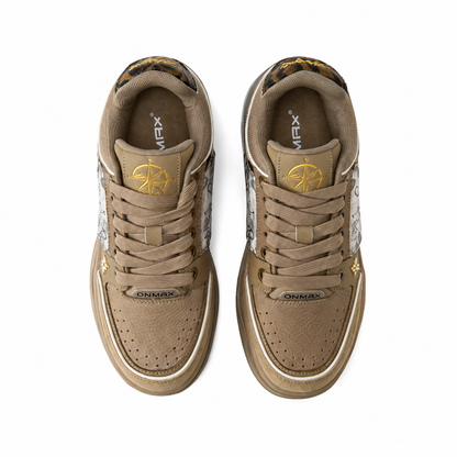 ONMAX Sailboat Leopard Panel Platform Sneakers - Leopard - View 3