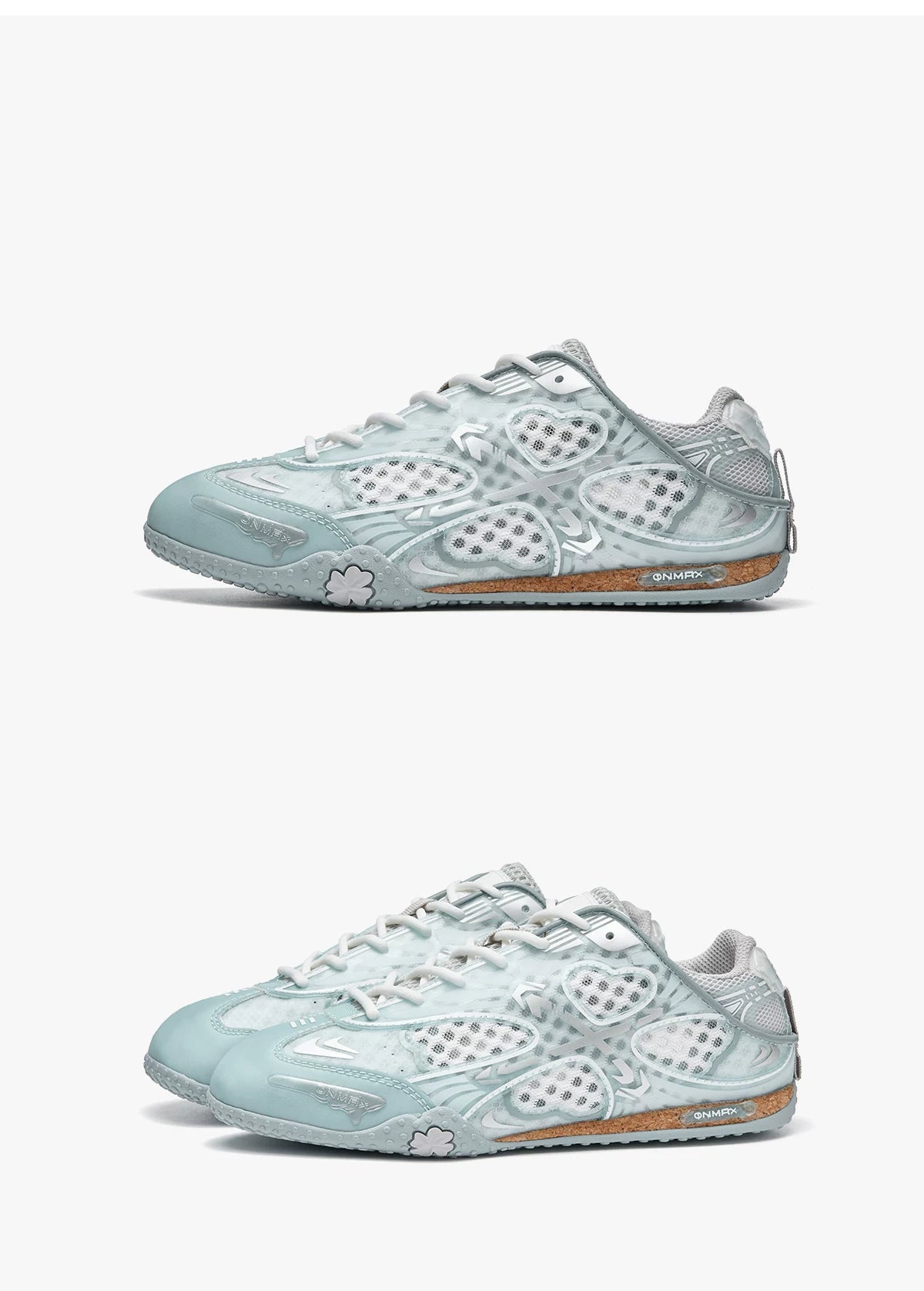 ONMAX Clover Sneakers - Rocking Ice Blue - View 2