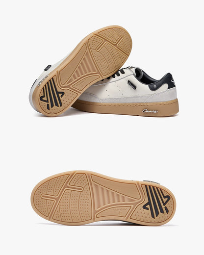ONMAX Simple T-Toe Sneakers - Minimalist White - View 3