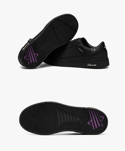 ONMAX Simple T-Toe Sneakers - Minimalist Black - View 3