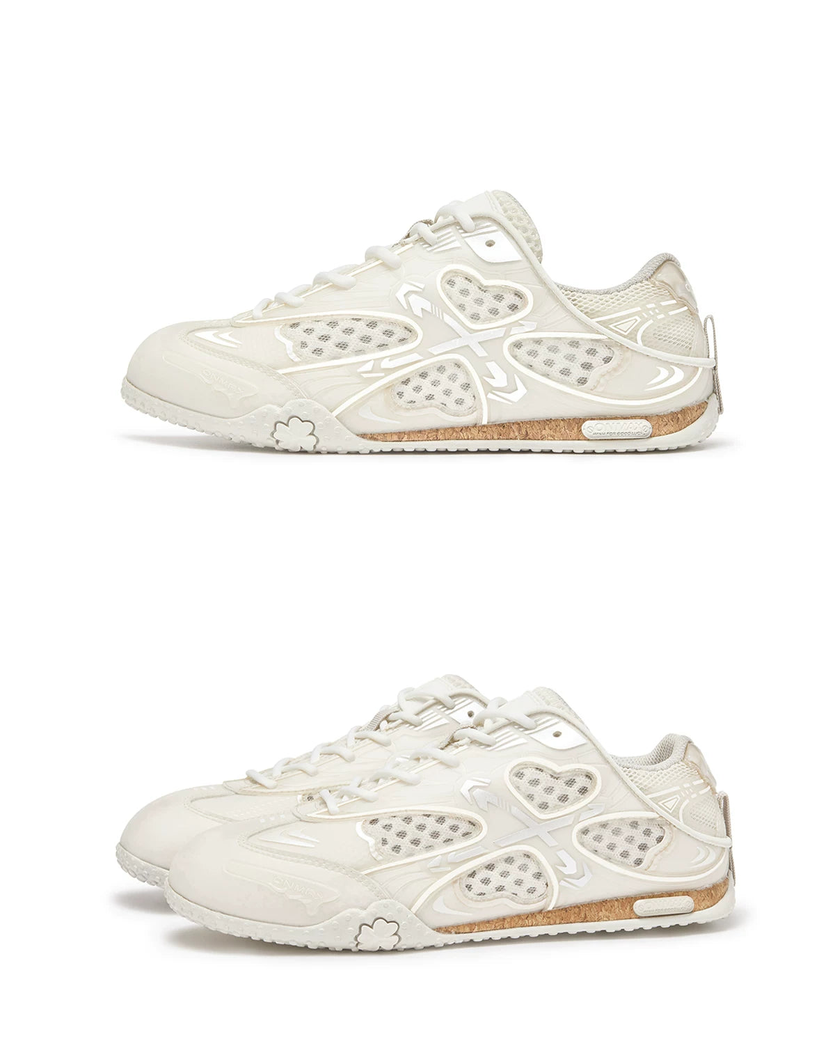 ONMAX Clover Sneakers - Rocking Cloud White - View 2